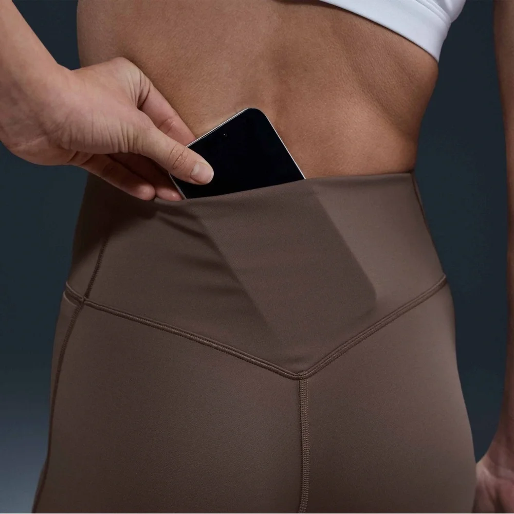 New Nike Women's Universa Medium-Support High-Waisted Leggings - Picture 5 of 7